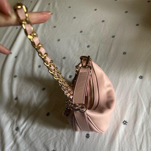 ✨NWT! Baubeau Paris Leather Pink Bag - Picture 10 of 17